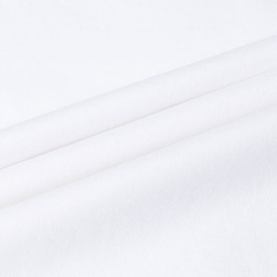 Burberry White Crewneck T-Shirt with Embroidered Logo. 80695391 1