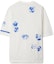 Lookbook バーバリー ホワイト フローラルロゴプリント コットン クルーネックTシャツ 80813941