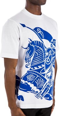 Burberry Baju-T Lengan Pendek Putih Cetakan Grafik Crewneck. 80778891 Purchase Burberry Baju-T Lengan Pendek Putih Cetakan Grafik Crewneck. 80778891