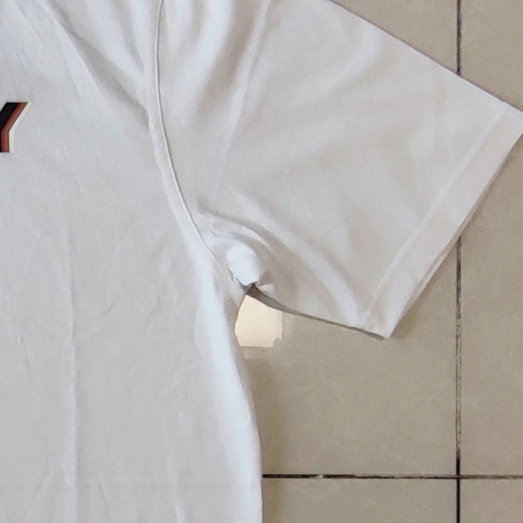 Burberry  White Letter Print Crewneck T-Shirt 80781201 圖 5