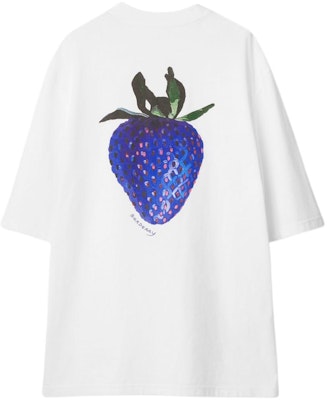 Burberry White Logo Strawberry Print Crewneck T-Shirt. 80891001 Buy Burberry White Logo Strawberry Print Crewneck T-Shirt. 80891001