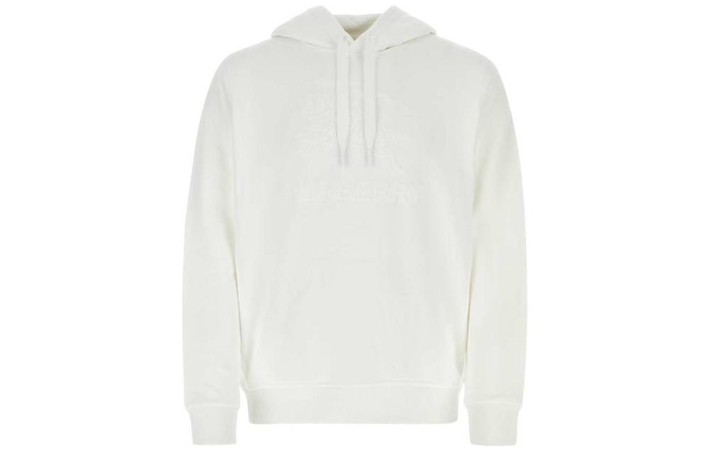 Burberry  White Loose Fit Long Sleeve Casual Hoodie. 80727531 圖 2