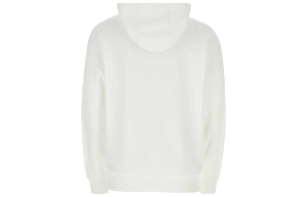 Burberry  White Loose Fit Long Sleeve Casual Hoodie. 80727531 圖 3