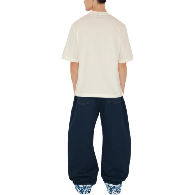 Purchase Burberry  White Plain Crewneck Short Sleeve T-Shirt. 80835931