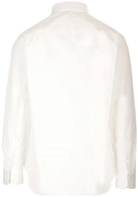 Burberry Kemeja Putih Printed Lengan Panjang Single-Breasted. 80705021 Lookbook Burberry Kemeja Putih Printed Lengan Panjang Single-Breasted. 80705021