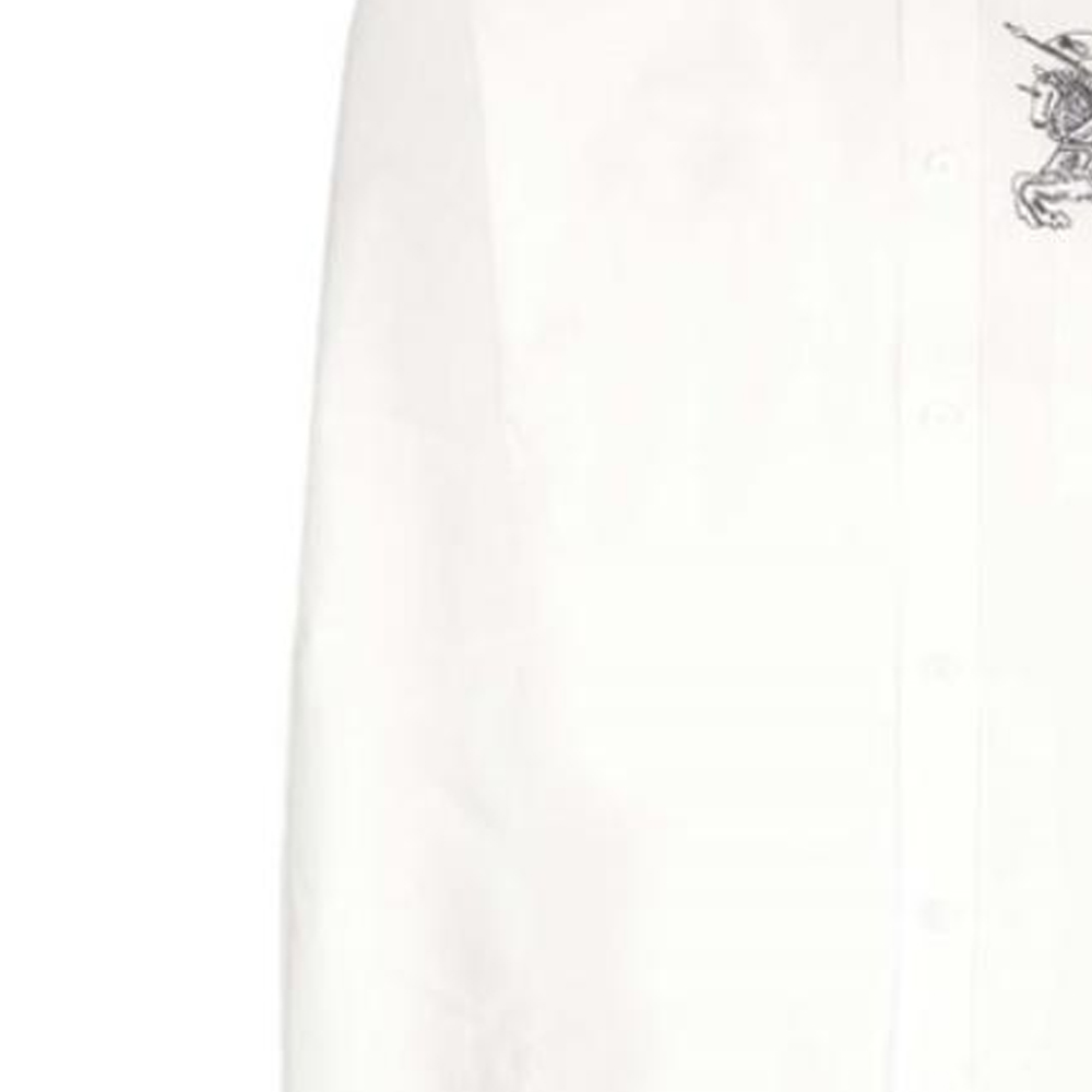 Purchase Burberry Kemeja Putih Printed Lengan Panjang Single-Breasted. 80705021