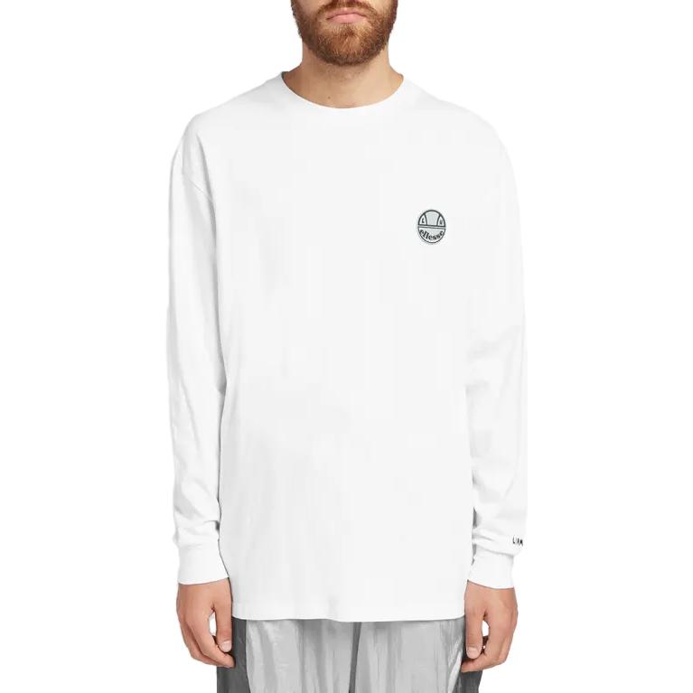 Purchase 버버리 화이트 골지 크루넥 긴팔 티셔츠. 80042561