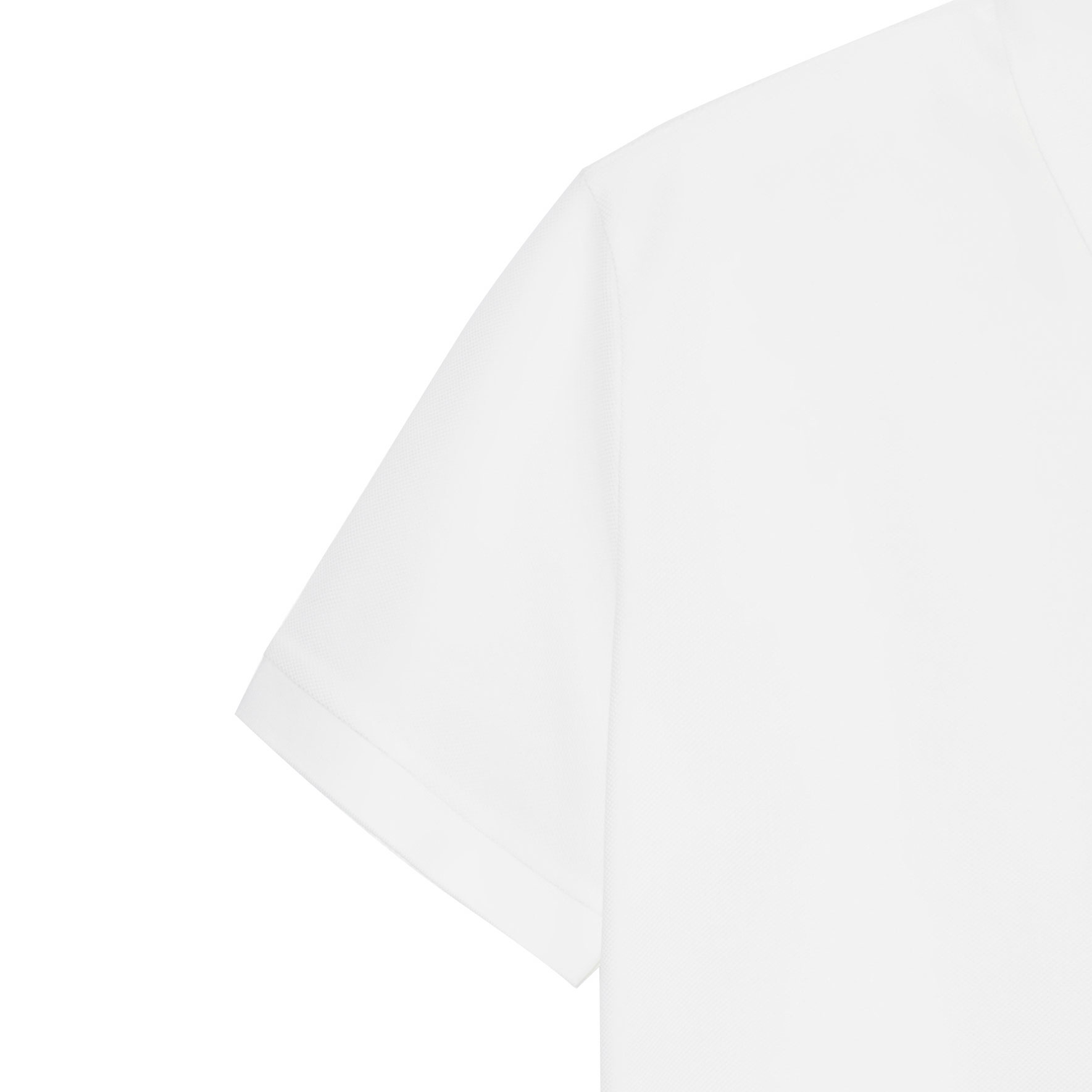 Burberry  White Short Sleeve Polo Shirt with Letter Pattern Print. 80530261 圖 6