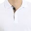 Shop Burberry White Short Sleeve Solid Color Polo Shirt with Button Collar. 39559941