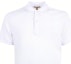 Details for Burberry White Short Sleeve Solid Color Polo Shirt with Button Collar. 39559941