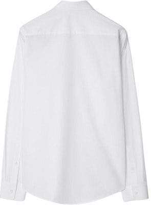 Burberry 白色純色尖領長袖襯衫 80953331 Lookbook Burberry 白色純色尖領長袖襯衫 80953331