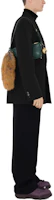 Details for Burberry Jaket Tailored Wool Blend V-Neck Hitam. 80764961