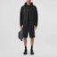 Lookbook Burberry Jaket Down Kerah Wol dengan Trim Katun - Hitam 80469741