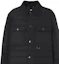 Purchase Burberry Jaket Down Kerah Wol dengan Trim Katun - Hitam 80469741