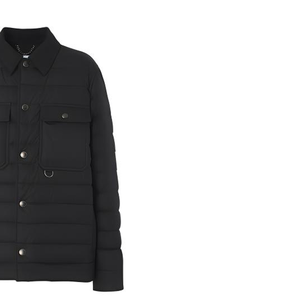 Burberry  Wool Collar Down Jacket with Cotton Trim - Black 80469741 圖 7