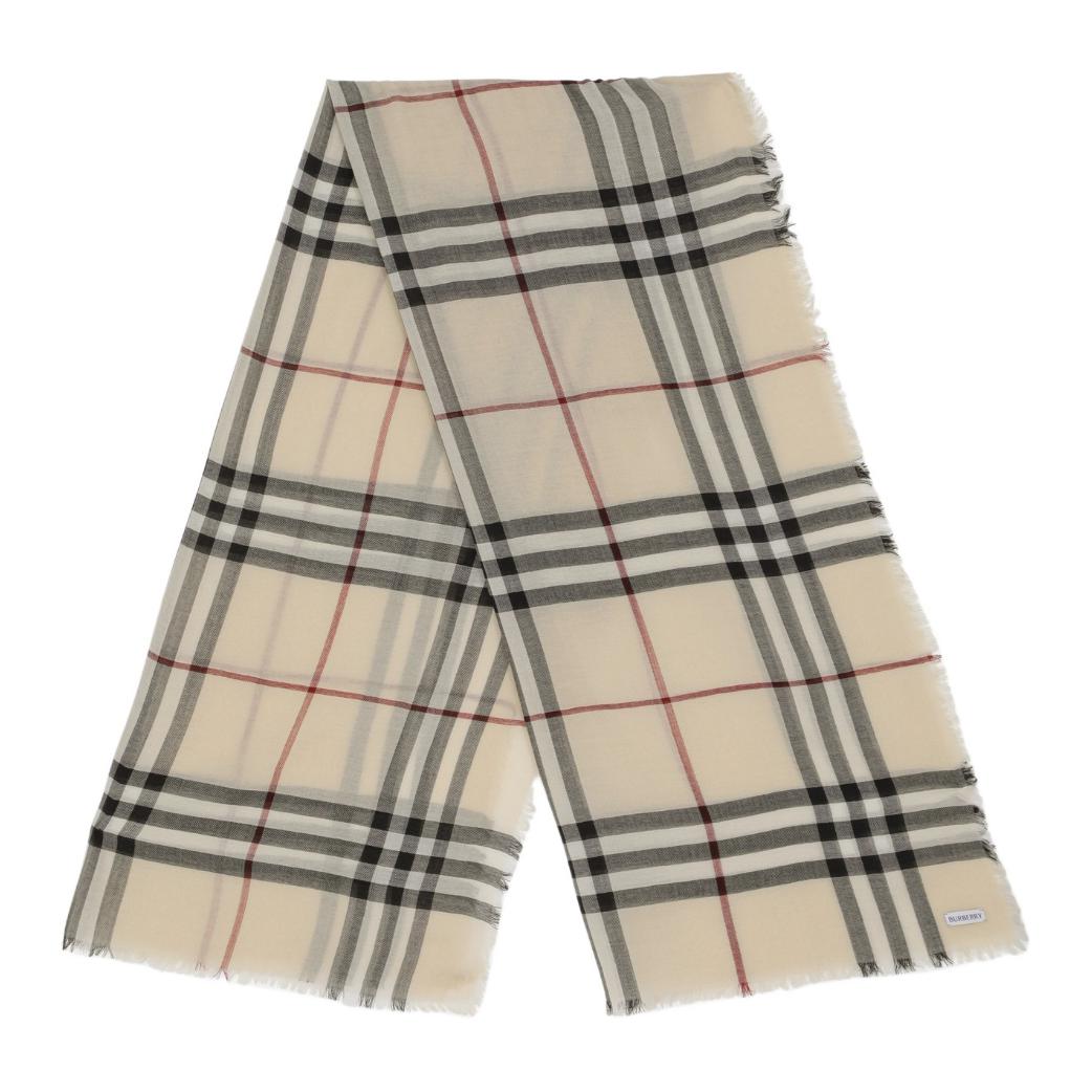 Burberry  Wool Scarf with Tassel Design - Multicolor. 80907201 圖 2