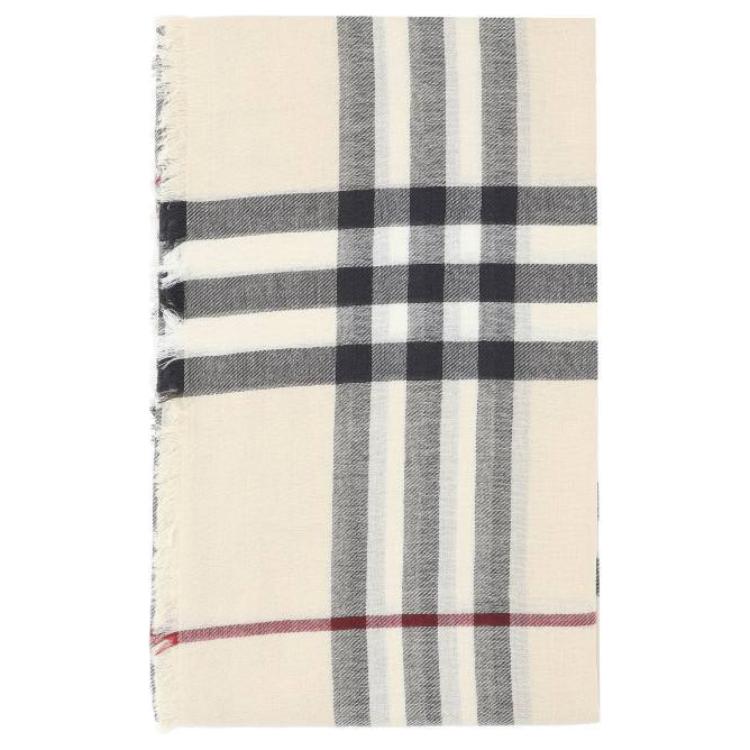 Burberry  Wool Scarf with Tassel Design - Multicolor. 80907201 圖 3