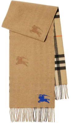 Burberry Yellow Cashmere Logo Embroidered Scarf. 80947101 Order Burberry Yellow Cashmere Logo Embroidered Scarf. 80947101