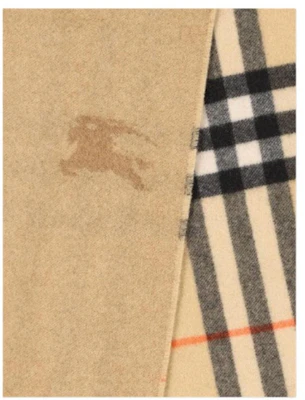 Burberry Yellow Cashmere Logo Embroidered Scarf. 80947101 Shop Burberry Yellow Cashmere Logo Embroidered Scarf. 80947101