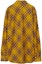 Lookbook Burberry Yellow Check Single-Breasted Long-Sleeve Shirt. 80791631