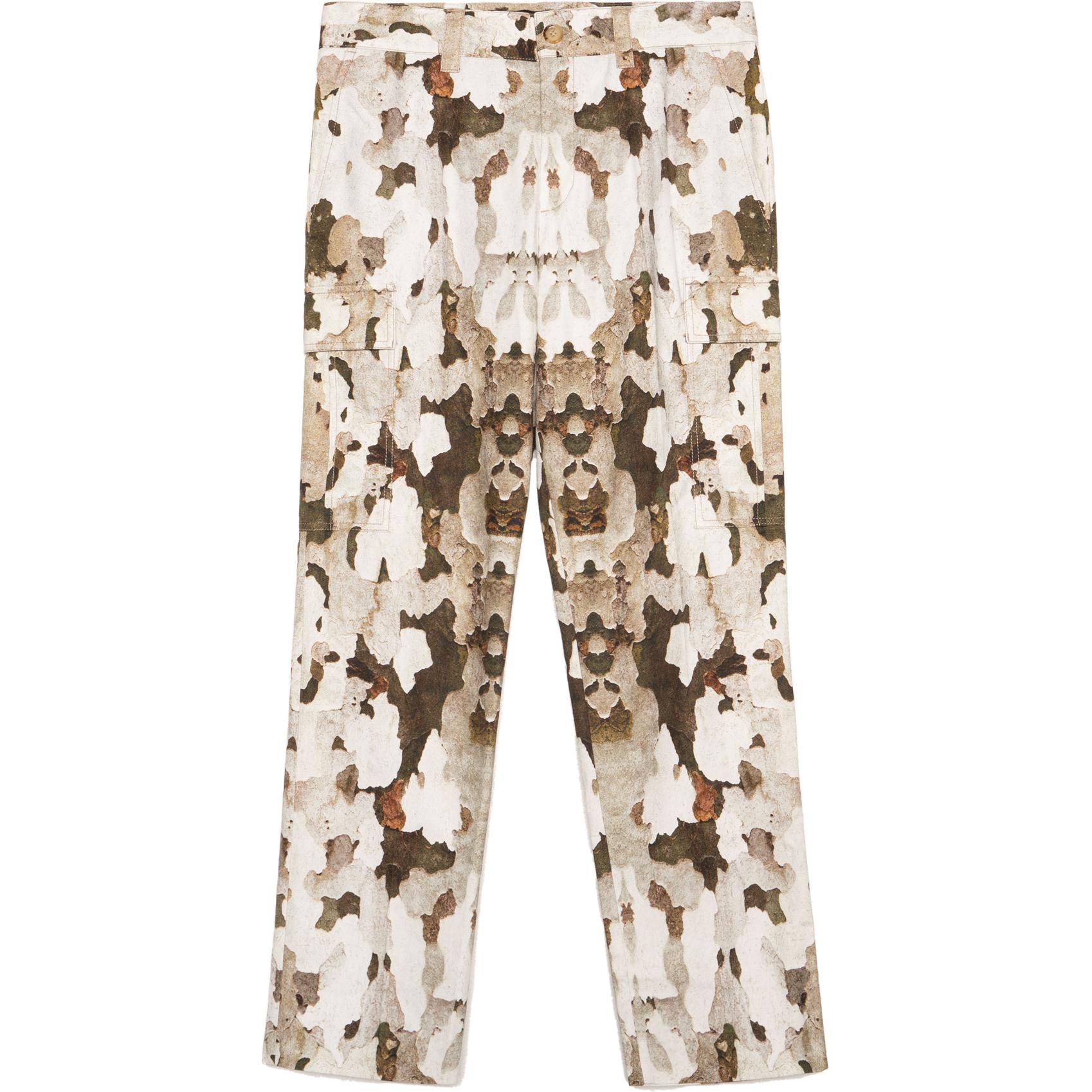 Burberry Abstract Print Straight-Leg Cargo Pants Men’s Camouflage. 80427651