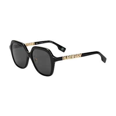 Burberry Acetate Square Sunglasses Unisex Couple Style Logo Series. 4389F