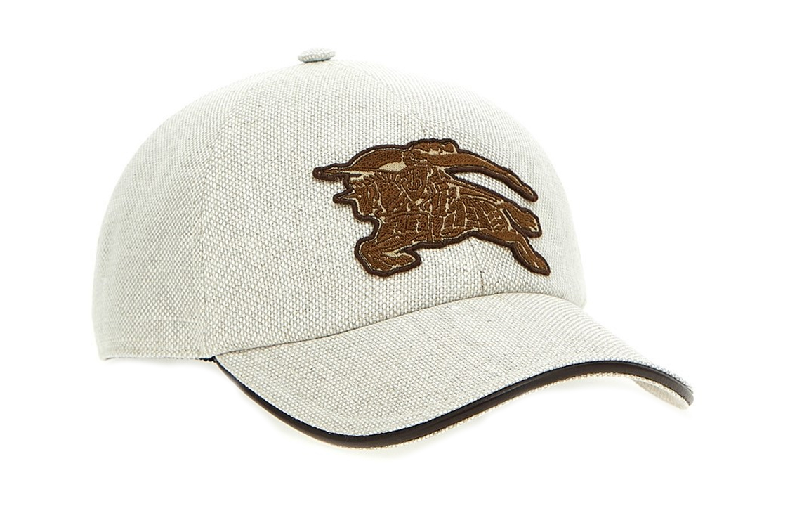 Lookbook Topi Besbol Lelaki Burberry Kapas Laras. 8066674ARCHIVEBEIGE