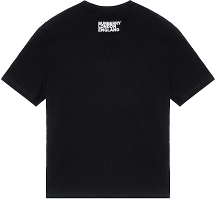 Burberry Alphabet Print Loose-Fit Black T-Shirt 80375801 Lookbook Burberry Alphabet Print Loose-Fit Black T-Shirt 80375801