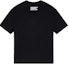 Lookbook Burberry Alphabet Print Loose-Fit Black T-Shirt 80375801