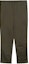 Buy バーバリー アーミーグリーン コットン ストレートカット クロップド カジュアルパンツ 80442951