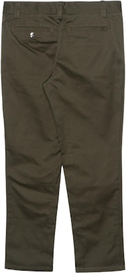 バーバリー アーミーグリーン コットン ストレートカット クロップド カジュアルパンツ 80442951 Lookbook バーバリー アーミーグリーン コットン ストレートカット クロップド カジュアルパンツ 80442951