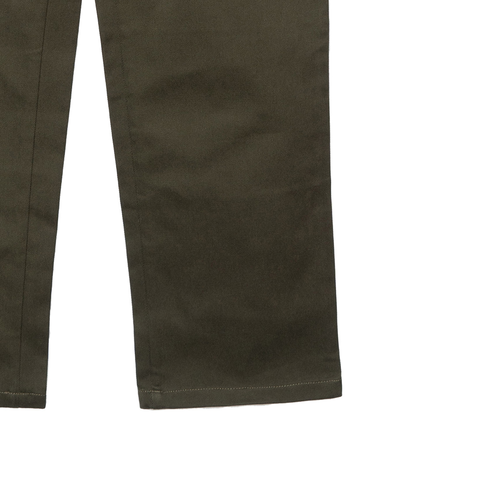 Cheap バーバリー アーミーグリーン コットン ストレートカット クロップド カジュアルパンツ 80442951