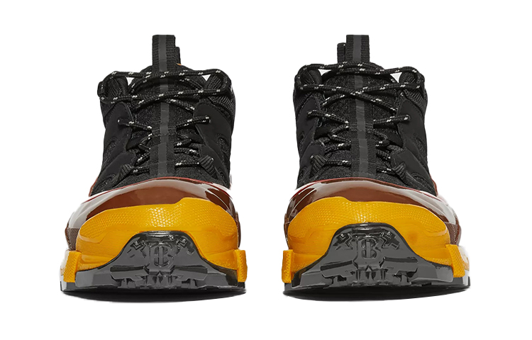 Burberry Arthur 'Black Yellow Brown Mesh Nylon' 圖 3