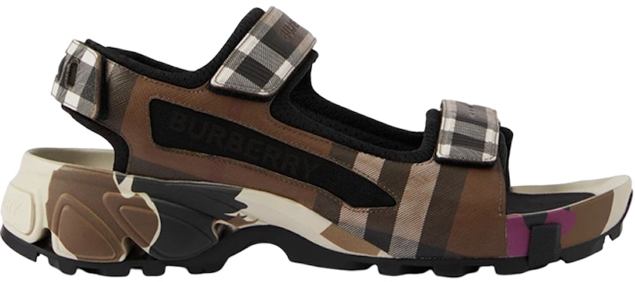 Burberry Arthur 'Marrón Oscuro Cuadros con Velcro' 80635881 Order Burberry Arthur 'Marrón Oscuro Cuadros con Velcro' 80635881
