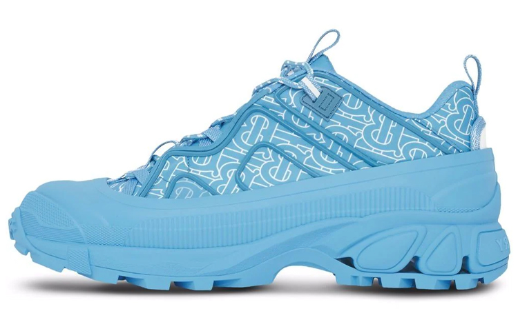 Burberry Arthur 'Monogram Print - Blue Topaz' 8051758