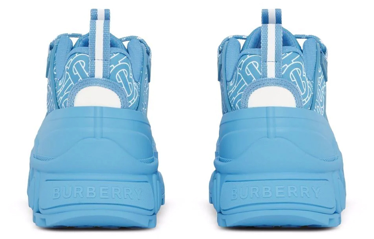 Shop バーバリー アーサー モノグラムプリント (ブルートパーズ) 8051758