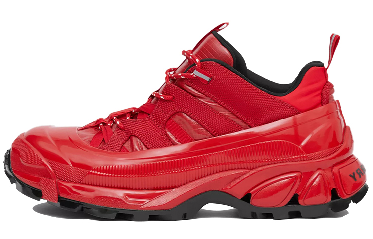 Burberry Arthur 'Red Nylon & Suede'