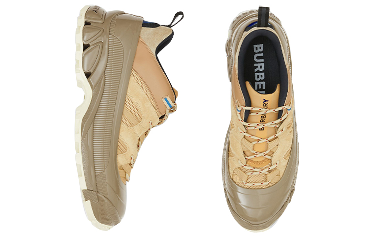 Burberry Arthur Low 'Beige Suede Mesh' 圖 4
