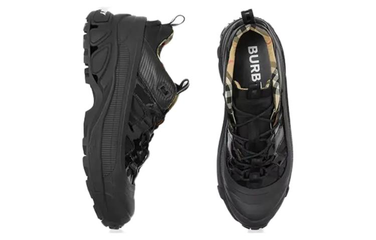 Burberry Arthur Low 'Black Nylon & Patent Leather' 圖 4