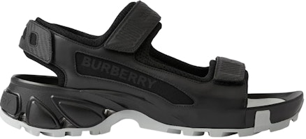 バーバリー アーサー サンダル (黒革) 80642571 Order バーバリー アーサー サンダル (黒革) 80642571