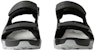 Burberry Arthur Sandal Kulit Hitam 80642571