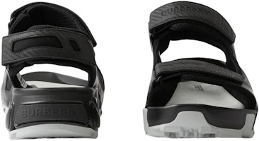 バーバリー アーサー サンダル (黒革) 80642571 Shop バーバリー アーサー サンダル (黒革) 80642571