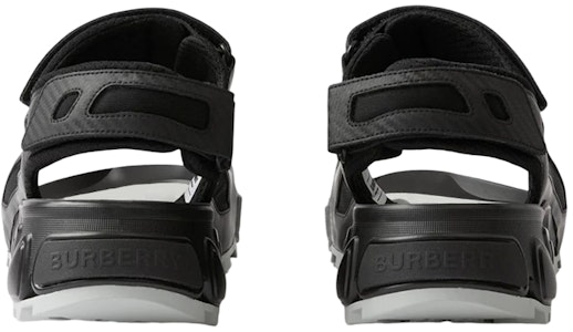 Burberry Arthur Sandal Kulit Hitam 80642571 Purchase Burberry Arthur Sandal Kulit Hitam 80642571