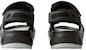 Burberry Arthur Sandal Kulit Hitam 80642571