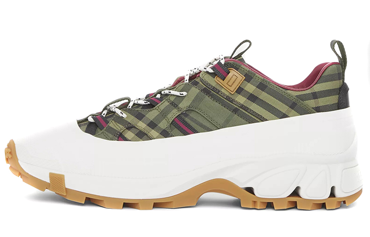 Burberry Arthur Sneaker 'Military Green Check'