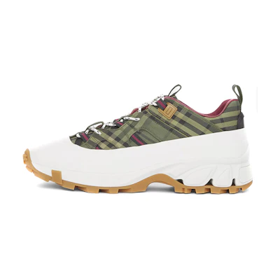 Burberry Arthur Sneaker 'Military Green Check'