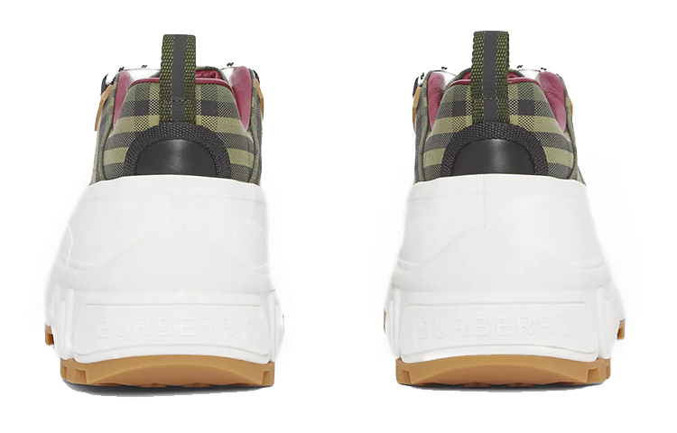 Burberry Arthur Sneaker 'Military Green Check' 圖 3