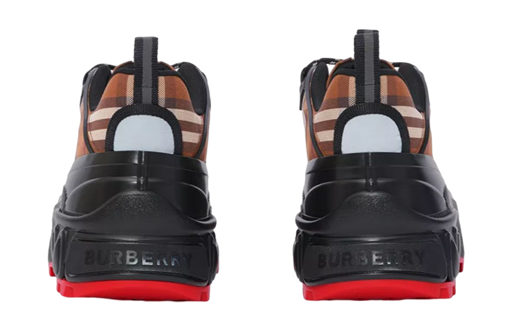 Shop Burberry Arthur Kotak Vintage Coklat Birch Hitam Merah 80608591