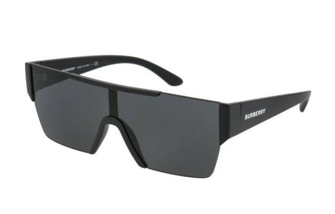 Order Kacamata Aviator Burberry Hitam Unisex dengan Tulisan Samping. 0BE4291-346487