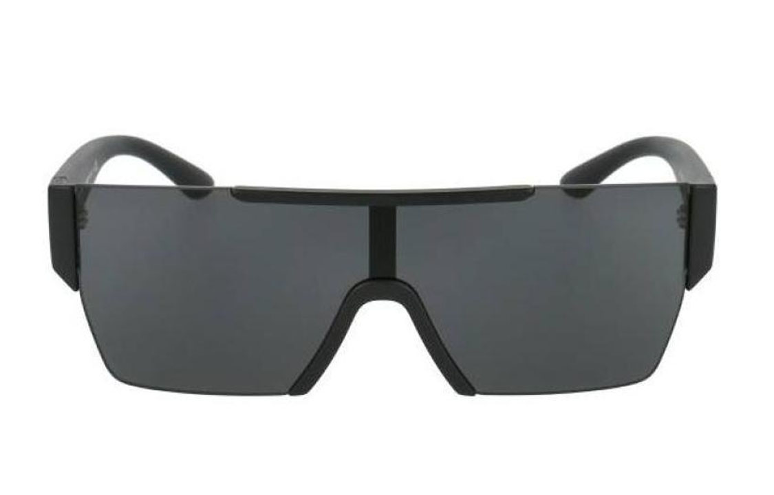 Lookbook Kacamata Aviator Burberry Hitam Unisex dengan Tulisan Samping. 0BE4291-346487